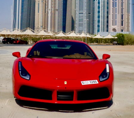 Rent Ferrari 488 GTB 2015 in Dubai