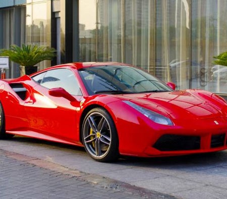 Rent Ferrari 488 GTB 2016 in Dubai