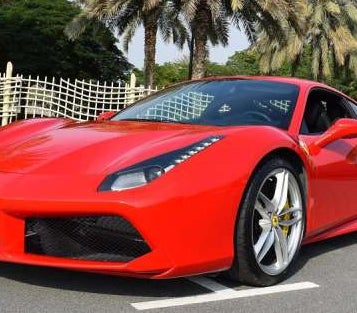 Rent Ferrari 488 GTB 2016 in Dubai