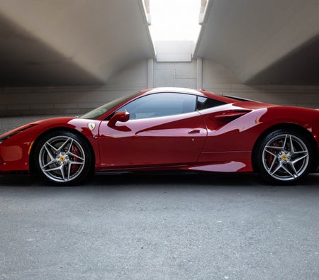 Rent Ferrari F8 Tributo Coupe 2021 in Dubai