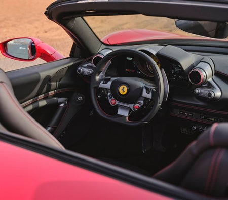 Rent Ferrari F8 Tributo Spider Novitec Kit 2022 in Abu Dhabi