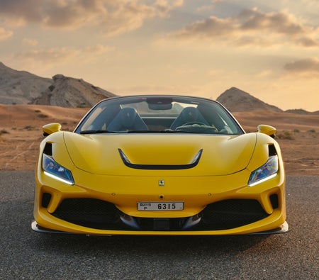 Rent Ferrari F8 Tributo Spider 2022 in Dubai