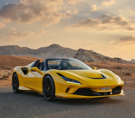 Alquilar Ferrari F8 Tributo Araña 2022 en Dubai