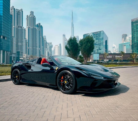 Rent Ferrari F8 Tributo Spider 2023 in Dubai