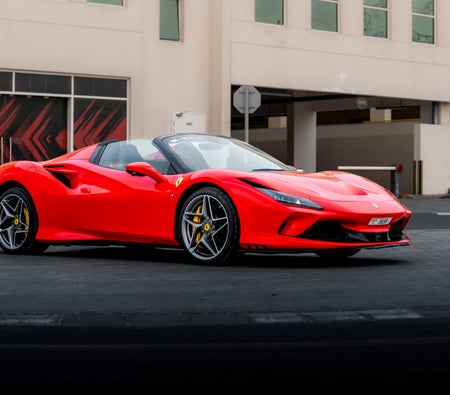 Rent Ferrari F8 Tributo Spider 2024 in Dubai