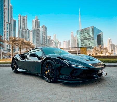 Rent Ferrari F8 Tributo 2020 in Dubai