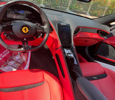 Rent Ferrari Roma 2021 in Dubai