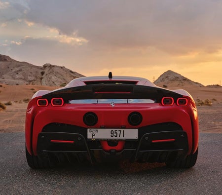 Miete Ferrari SF90 Stradale 2022 in Dubai