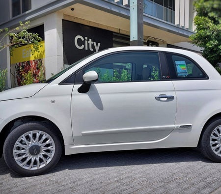 Rent Fiat 500C 2021 in Dubai