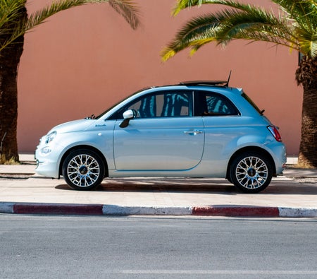 Rent Fiat 500C 2023 in Marrakech