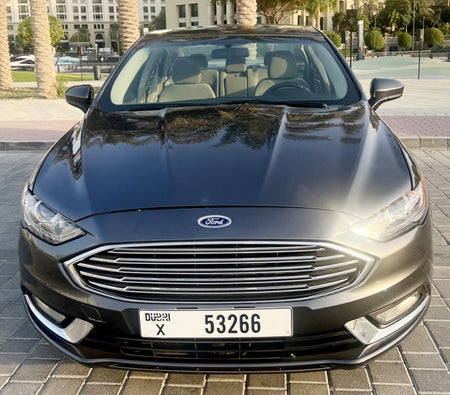 Rent Ford Fusion 2018 in Dubai