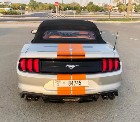 Ford Mustang EcoBoost Convertible V4 Price in Dubai - Muscle Hire Dubai - Ford Rentals