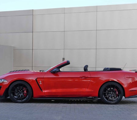 Rent Ford Mustang Shelby GT500 Kit Convertible V8 2019 in Dubai