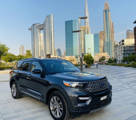Rent Ford Explorer 2020 in Dubai