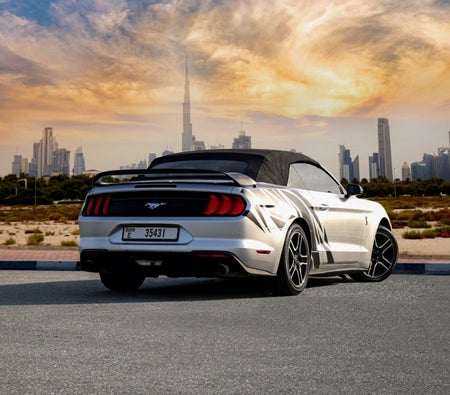 Huur Ford Mustang EcoBoost Convertible V4 2019 in Abu Dhabi