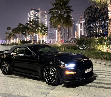 Rent Ford Mustang EcoBoost Convertible V4 2019 in Dubai
