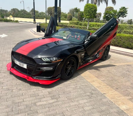 Rent Ford Mustang EcoBoost Convertible V4 2020 in Dubai