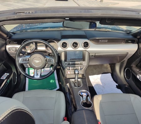 Kira Ford Mustang EcoBoost Dönüştürülebilir V4 2020 içinde Dubai