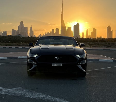 Аренда Форд Mustang EcoBoost Convertible V4 2021 в Дубай