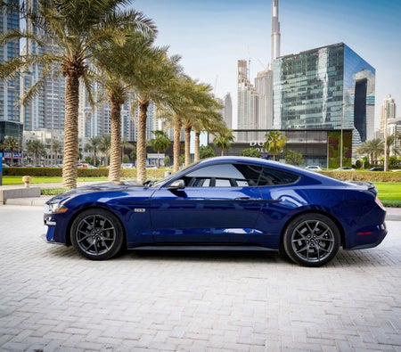 Rent Ford Mustang EcoBoost Coupe V4 2020 in Sharjah