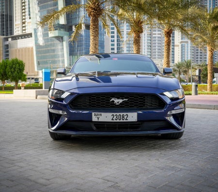 Rent Ford Mustang EcoBoost Coupe V4 2020 in Ajman