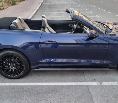 Rent Ford Mustang GT Convertible V4 2020 in Dubai