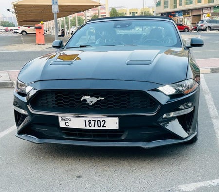 Rent Ford Mustang GT Convertible V4 2021 in Dubai