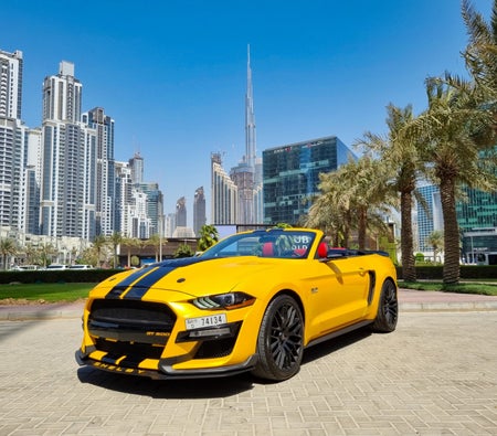 Rent Ford Mustang GT Convertible V8 2020 in Dubai