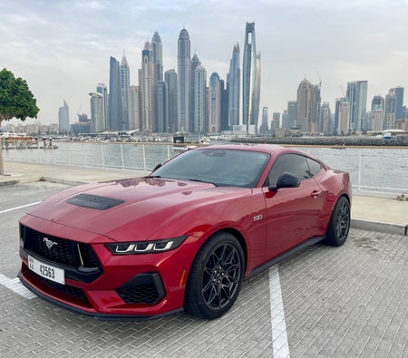 Rent Ford Mustang GT Coupe V8 2024 in Dubai