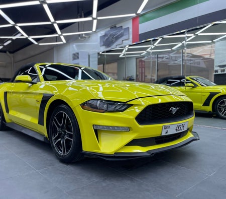 Rent Ford Mustang GT Kit Convertible V4 2018 in Dubai