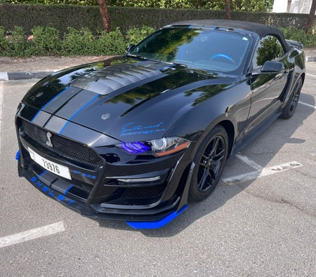 Rent Ford Mustang GT Kit Convertible V4 2020 in Abu Dhabi