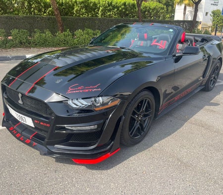Rent Ford Mustang Shelby GT Convertible V4 2020 in Dubai