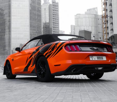 Rent Ford Mustang Shelby GT Kit Convertible V4 2019 in Dubai