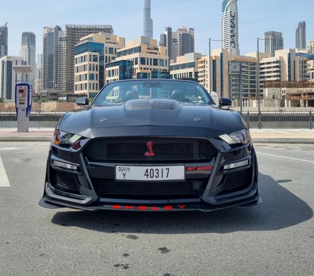 Location Gué Mustang Shelby GT500 Cabriolet V8 2022 dans Dubai