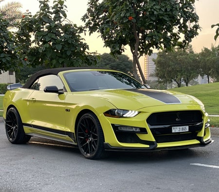 Rent Ford Mustang Shelby GT500 Kit Convertible V4 2021 in Dubai