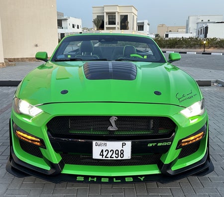 Rent Ford Mustang Shelby GT500 Kit Convertible V4 2023 in Dubai