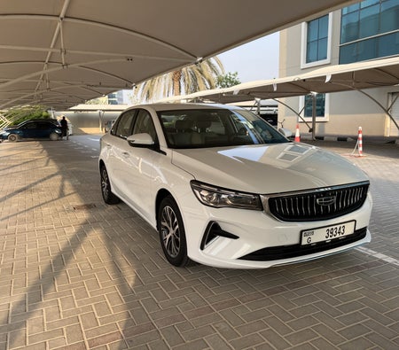 Rent Geely Emgrand 2024 in Dubai