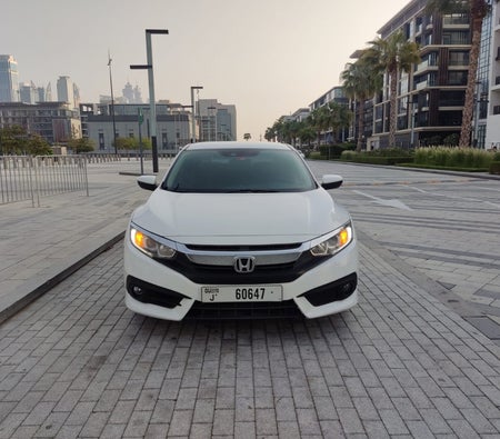 Rent Honda Civic 2017 in Dubai