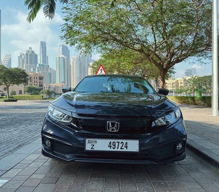 Rent Honda Civic 2021 in Dubai