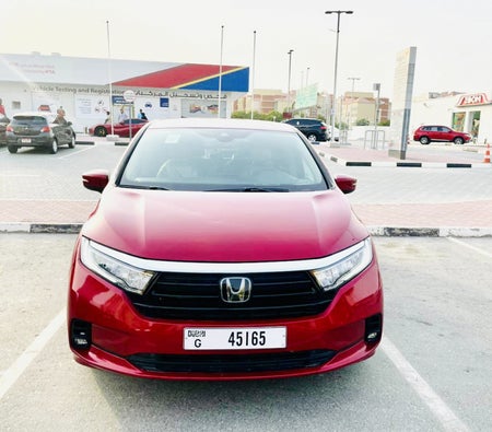 Rent Honda Odyssey 2022 in Dubai