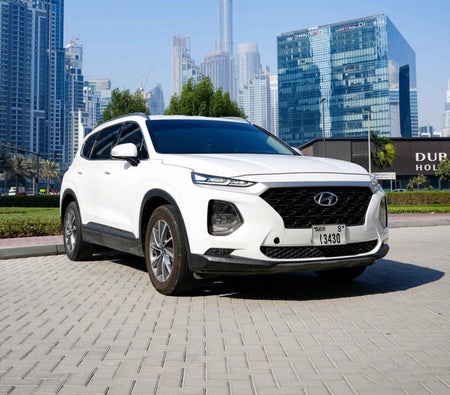 Huur Hyundai Santa Fe 2020 in Dubai