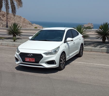 Rent Hyundai Accent 2019 in Muscat