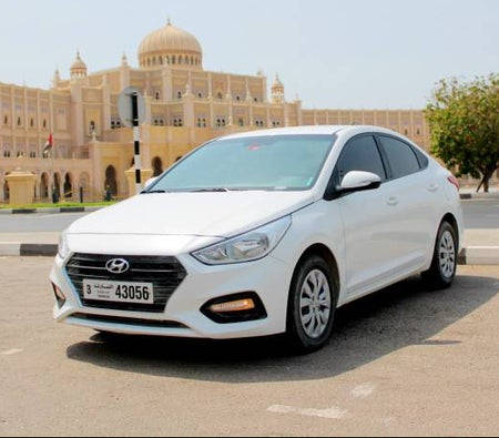 Rent Hyundaik Accent 2019 in Sharjah