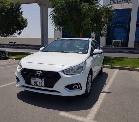 Rent Hyundaik Accent 2020 in Dubai