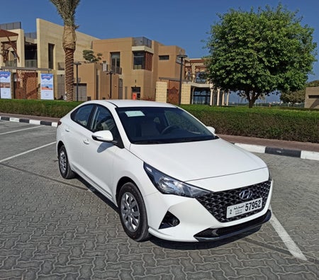 Rent Hyundai Accent 2022 in Ajman