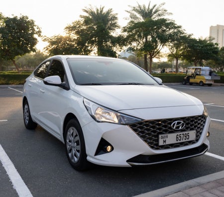 Rent Hyundai Accent 2022 in Dubai