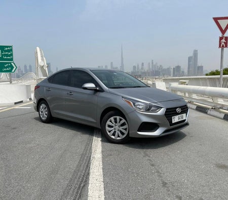 Rent Hyundai Accent 2022 in Dubai