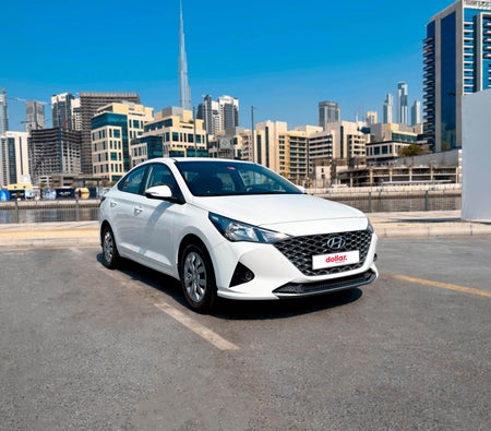 Rent Hyundai Accent 2022 in Abu Dhabi