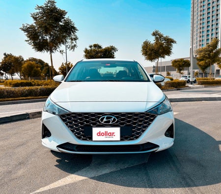 Rent Hyundai Accent 2022 in Muscat