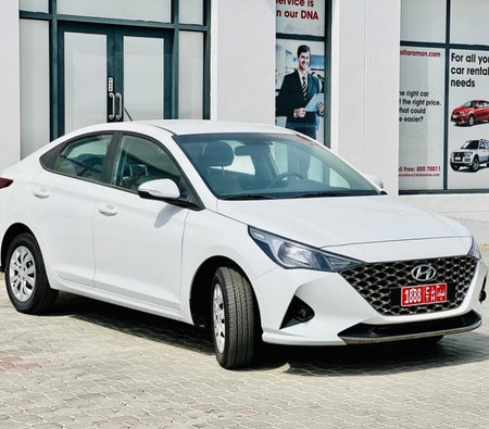 Rent Hyundai Accent 2023 in Salalah